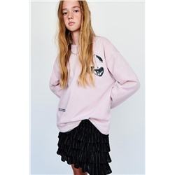 SHINY STRIPED BERMUDA SKORT