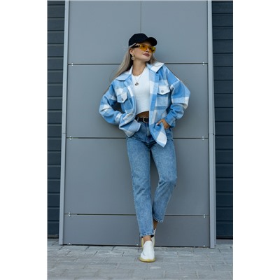 Рубашка женская в клетку РЖК-01