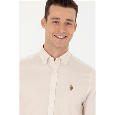 Erkek Beyaz Uzun Kollu Gömlek