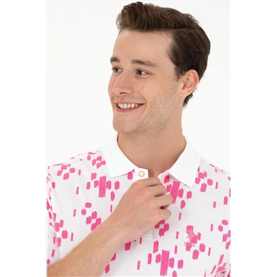 Erkek Pembe Polo Yaka Tişört