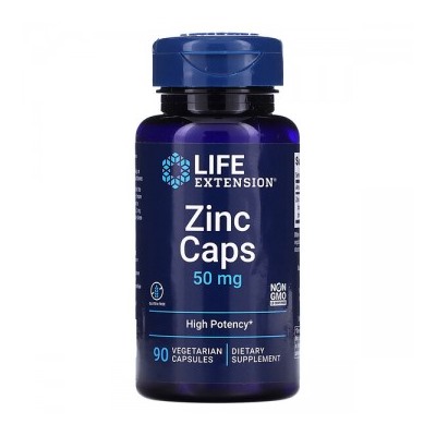 Zinc Caps 90 cap 50 mg LIFE