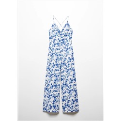 Mono algodón estampado floral