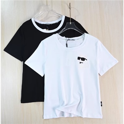 Хлопковая футболка КАР*Л 😎