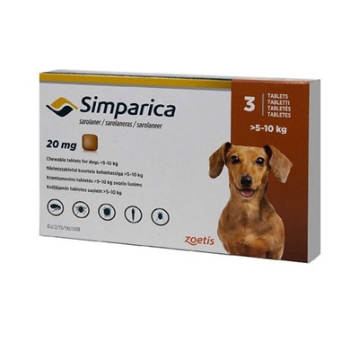Simparica 20 mg/5-10 kg