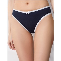 Трусы слипы со средней посадкой из эластичного трикотажа кашкорсе