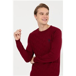 Erkek Vişne Basic Kazak