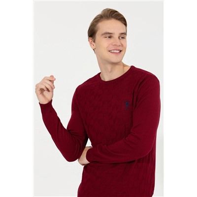 Erkek Vişne Basic Kazak