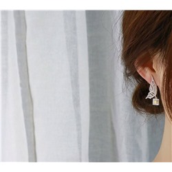 Ассиметричные серьги Tiffan*y