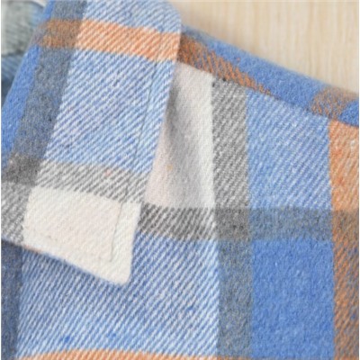 Мужская рубашка свободного покроя с длинными рукавами