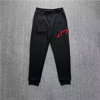 Мужские штаны джоггеры с вышитым логотипом  БОС*С