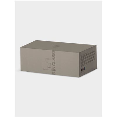 Набор креманок, 6 пр, 350 мл, лиловые, Fun Classy