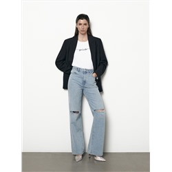 T-Shirt im Regular-Fit mit Applikation