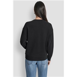 EMBELLISHED LOGO SWEATSHIRT