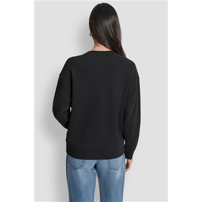 EMBELLISHED LOGO SWEATSHIRT