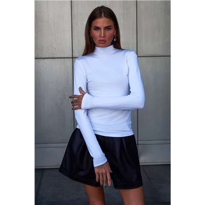 Водолазка полупрозрачная женская