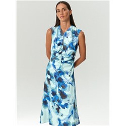 Платье-футляр миди из 100% вискозы, PL1666/inside