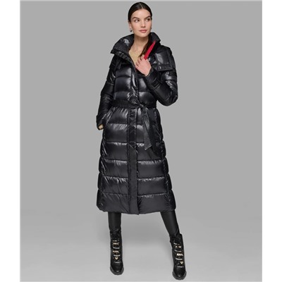 MAXI PUFFER WITH KL BUTTONS