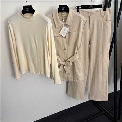 Стильный костюм тройка  (3 цвета) брунелл*о кучинелл*и