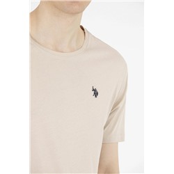 Erkek Taş Basic Bisiklet Yaka Tişört