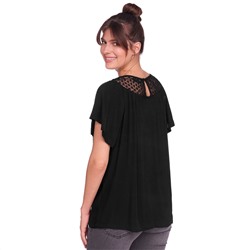 Damen Bluse in Crepp-Optik