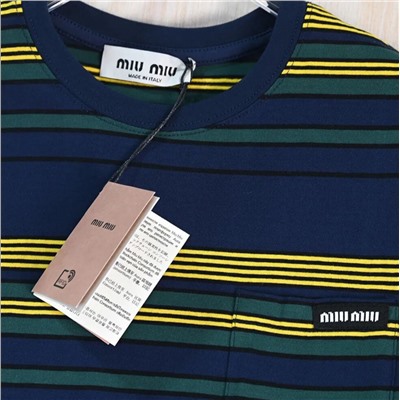 Женская хлопковая футболка  МИУ МИ*У