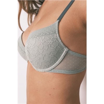 Sujetador push up GORGEOUS encaje verde