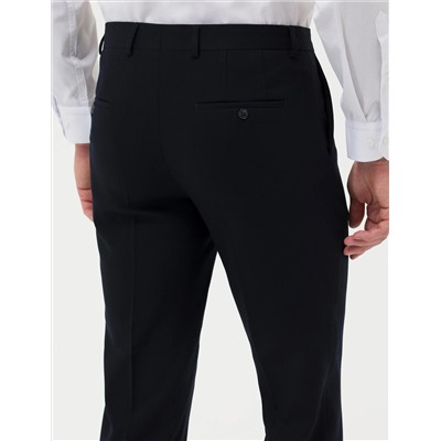 Lacivert Ex. Slim Fit Kumaş Pantolon