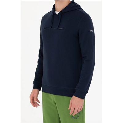 Erkek Lacivert Sweatshirt