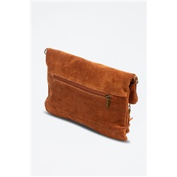 Bandolera de nobuk Alzano Camel