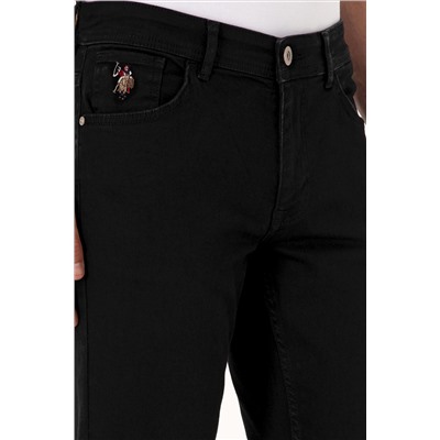 Erkek Siyah Jean Pantolon