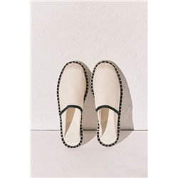 Alpargata mule bicolor