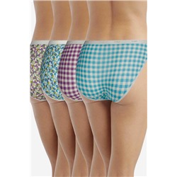 Pack 4 bragas estampadas