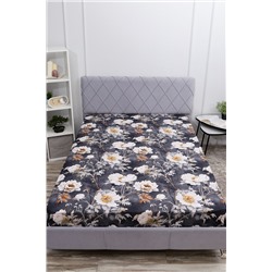 Простыня поплин Темная ночь 2