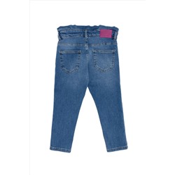 Kız Çocuk Açık Mavi Jean Pantolon