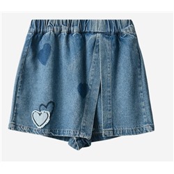 Юбка средней длины для девочек. Хлопок 100%