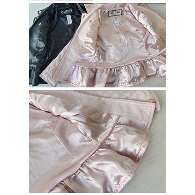 Детская кожаная куртка ГЕ*С  Материал: полиуретан