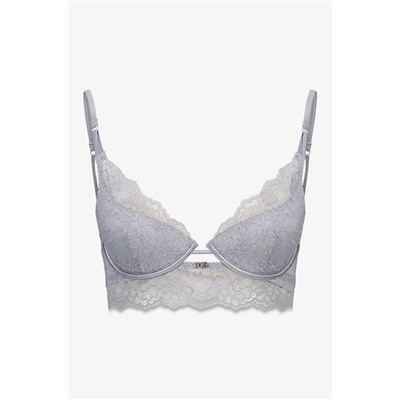 Sujetador push up GORGEOUS encaje gris