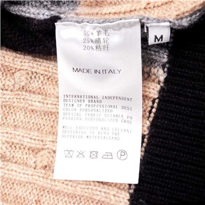 Женский свитер кардиган с рисунком  THO*M BROWN*E