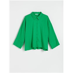 Рубашка с высоким содержанием вискозы