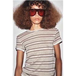 DOUBLE STRIPE T-SHIRT