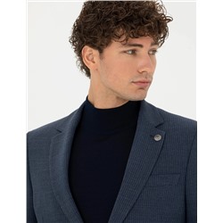 Lacivert Ekstra Slim Fit Ceket