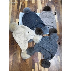 Женская шапка с помпоном  Lor*o Pian*a