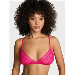 Tease Rose Embroidery Triangle Bralette