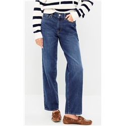 High-Waisted OG Loose Rigid Jeans