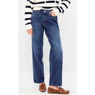 High-Waisted OG Loose Rigid Jeans