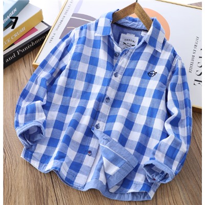 Хлопковая рубашка для мальчиков