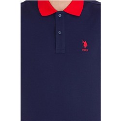 Erkek Lacivert Polo Yaka Tişört