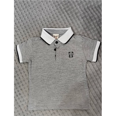 Рубашка поло с короткими рукавами для мальчиков 2025