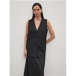 Жилет прямого кроя, GL076/almaza