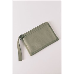 Monedero mini nylon verde